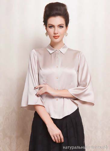 Блузка из шёлка для женщин В131
